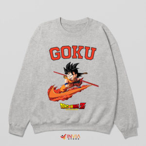 Goku Training Gear Nike Dragon Ball Sport Grey Sweatshirt