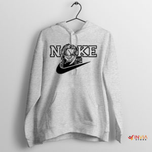 Good Guys Chucky Nike Swoosh Sport Grey Hoodie