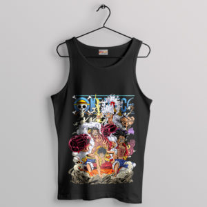 Graphic All Gears Luffy Manga Tank Top