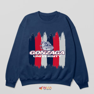 Graphic Art Spike the Bulldog Navy Sweatshirt