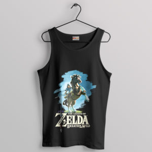 Graphic Legend of Zelda Botw 2 Black Tank Top