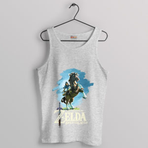 Graphic Legend of Zelda Botw 2 Sport Grey Tank Top