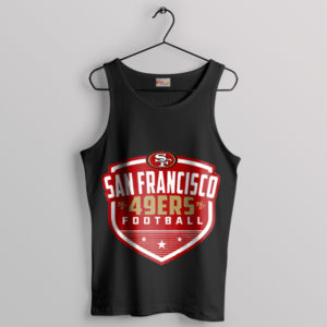 Graphic Merch 49ers Play Today Black Tank Top