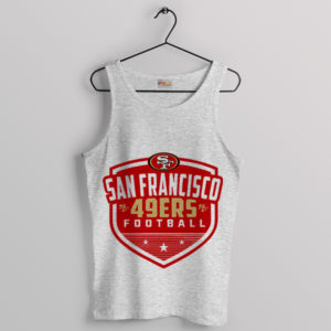 Graphic Merch 49ers Play Today Sport Grey Tank Top