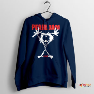 Graphic Pearl Jam Alive Single Navy Hoodie