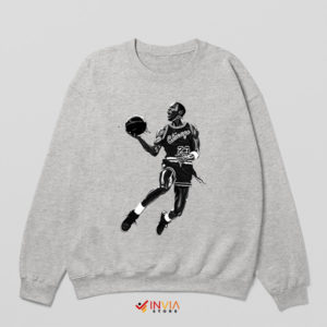 Greatness MJ Chicago Bulls Legend Sport Grey Sweatshirt