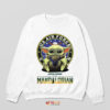 Grogu Mandalorian Air Force Pride Sweatshirt