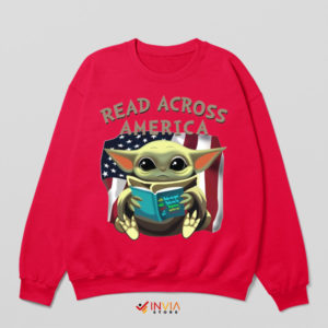 Grogu Reading Adventure RAA Red Sweatshirt