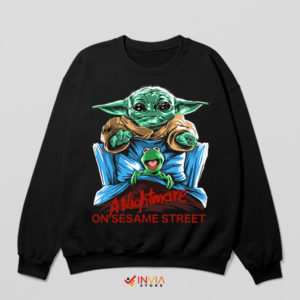 Grogu of Nightmares Sesame Street Sweatshirt