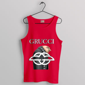 Grucci Gru From Despicable Me Red Tank Top