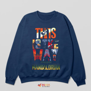 Guided by Honor This is the Way Navy Sweatshirt