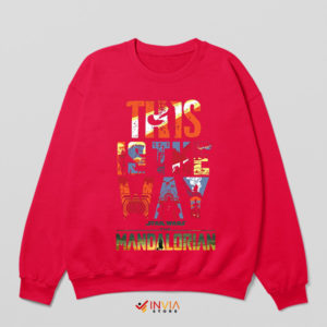 Guided by Honor This is the Way Red Sweatshirt