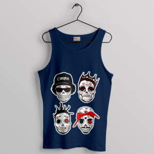 Hall of Fame Legends Death Rapper Navy Tank Top