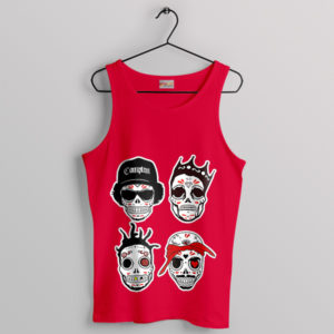 Hall of Fame Legends Death Rapper Red Tank Top