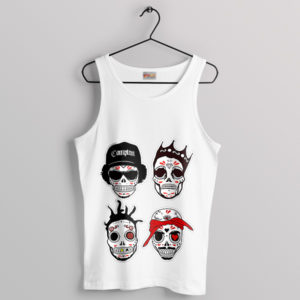 Hall of Fame Legends Death Rapper White Tank Top