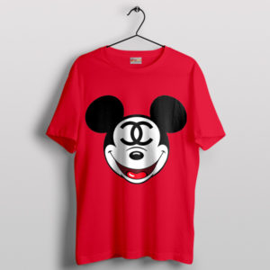 Halloween Mickey Luxury Fashion Head Red T-Shirt