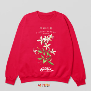 Harmony Jasmine Dragon Tea House Red Sweatshirt