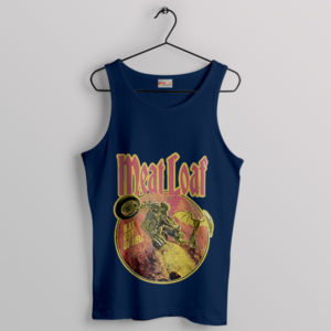 Hell-Raising Hits Meat Loaf Tribute Navy Tank Top