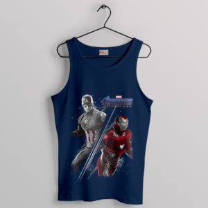 Heroes' Final Stand Avengers Endgame Navy Tank Top