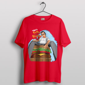 Hip Hop Bob's Burgers Restaurant Red T-Shirt