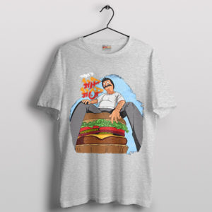 Hip Hop Bob's Burgers Restaurant Sport Grey T-Shirt