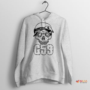 Hip-Hop Enthusiast G 59 Records Sport Grey Hoodie