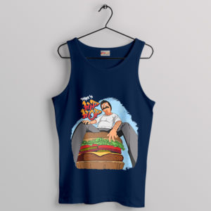 Hip Hop Flavor at Bob's Burgers Navy Tank Top