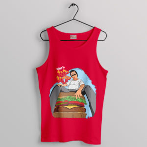 Hip Hop Flavor at Bob's Burgers Red Tank Top