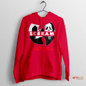 Hip-Hop Ghostface Scream Wu-Tang Red Hoodie