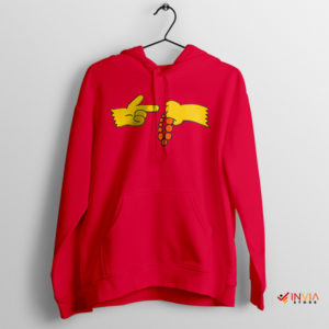 Hip-Hop Springfield Run The Jewels Red Hoodie