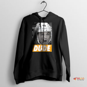 Hockey Dude Trevor Zegras Tribute Black Hoodie