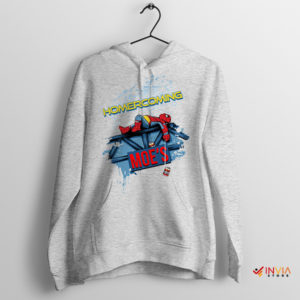 Homecoming of Heroes Homer Spider-Man Sport Grey Hoodie