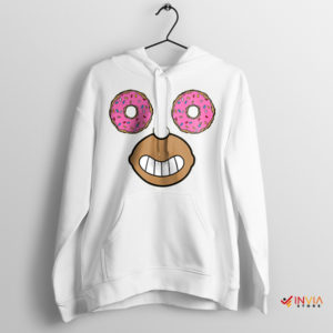 Homer Face Donut Recipe Hoodie