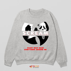 Horror Ghostface Wu-Tang Clan Sport Grey Sweatshirt