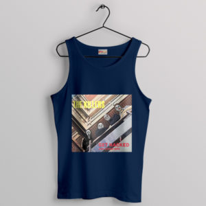 Horror Villains Please Please Me Album Navy Tank Top