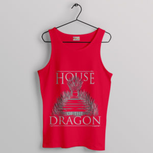 House of the Dragon Iron Throne Red Tank Top