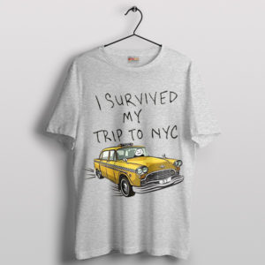 I Survived My Trip to NYC Marvel Sport Grey T-Shirt