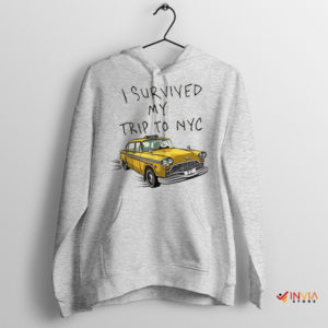 I Survived My Trip to NYC Scene Sport Grey Hoodie