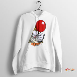 IT Movie Universe A Clockwork Clown White Hoodie