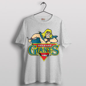 Ice Hockey Fanwear Belfast Giants Sport Grey T-Shirt