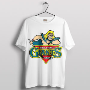 Ice Hockey Fanwear Belfast Giants White T-Shirt