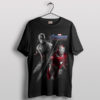 Iconic Battle Captain America Iron Man T-Shirt