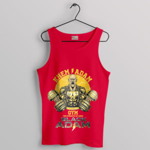 Infinity Fitness DC Peacemaker Gym Red Tank Top