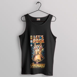 Infinity War Begins Thanos Let's Rock Tank Top