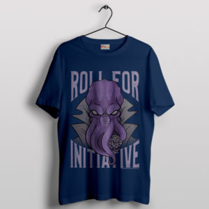 Initiate Your Quest with DnD Navy T-Shirt