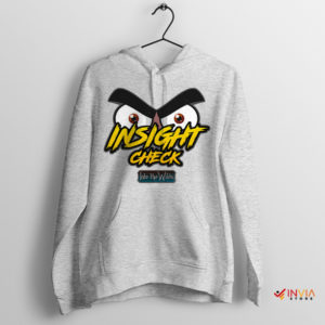 Insight Check DnD Fashion Graphic Sport Grey Hoodie