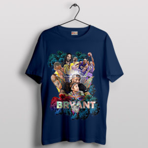 Inspirational Kobe Bryant and Gigi Navy T-Shirt