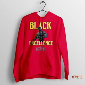 Inspire Black History Wakanda Forever Red Hoodie