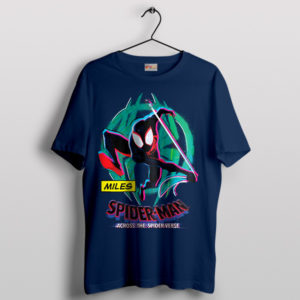 Into the Spider-Verse Miles Morales Navy T-Shirt