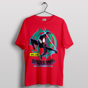 Into the Spider-Verse Miles Morales Red T-Shirt